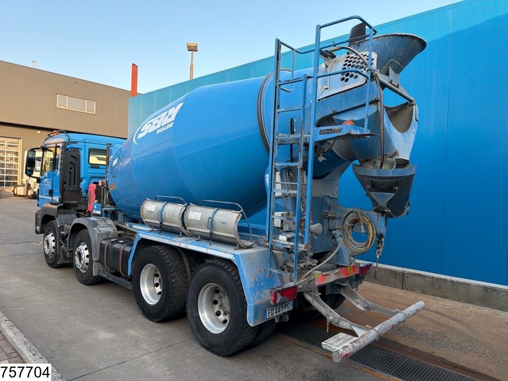 MAN TGS 32 420 EURO 6, 8x4, Stetter 9m3