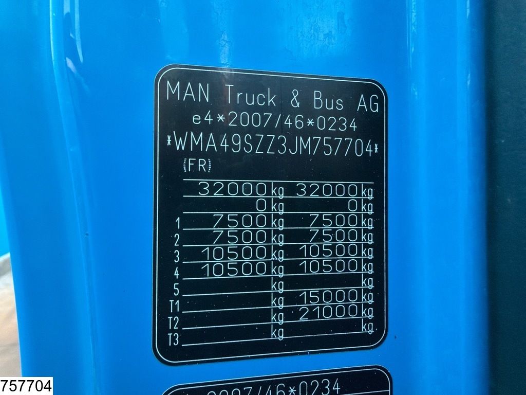 MAN TGS 32 420 EURO 6, 8x4, Stetter 9m3