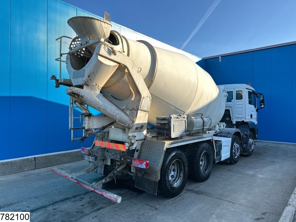 MAN TGS 32 420 EURO 6, 8x4, Stetter 9m3