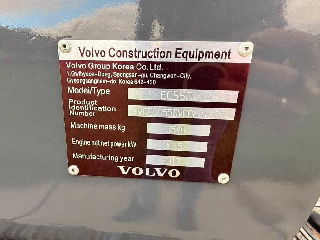 Volvo ec55d