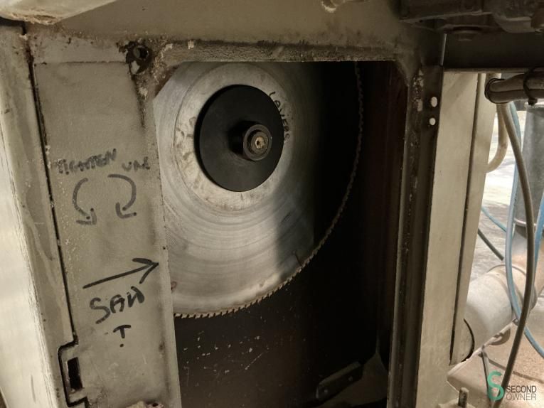 Optimization cross-cut saws Weinig Opticut S50 2003