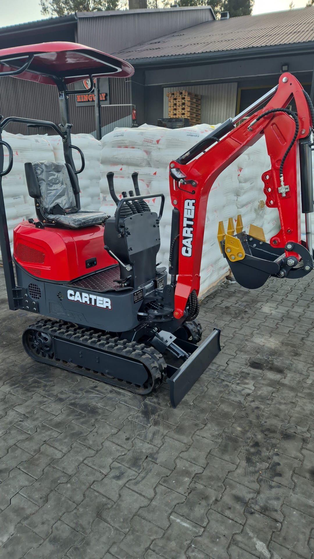 Minibagger Kingway Carter Rabatt SONDERANGEBOT! -600 euro