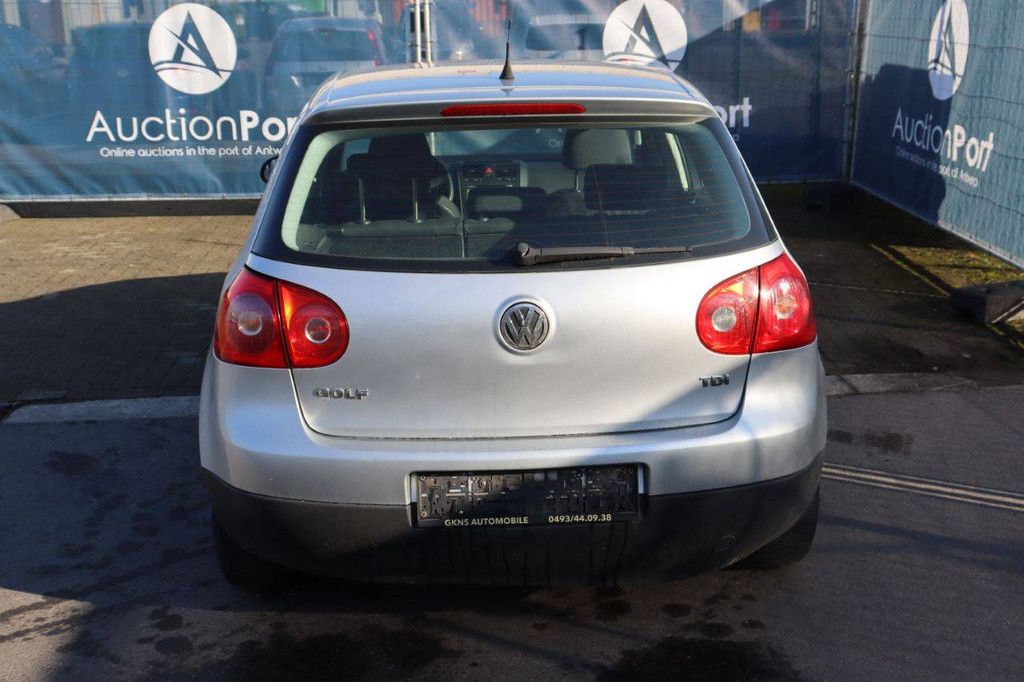 Passenger car Volkswagen Golf Diesel 90 hp 2007 (Margin)