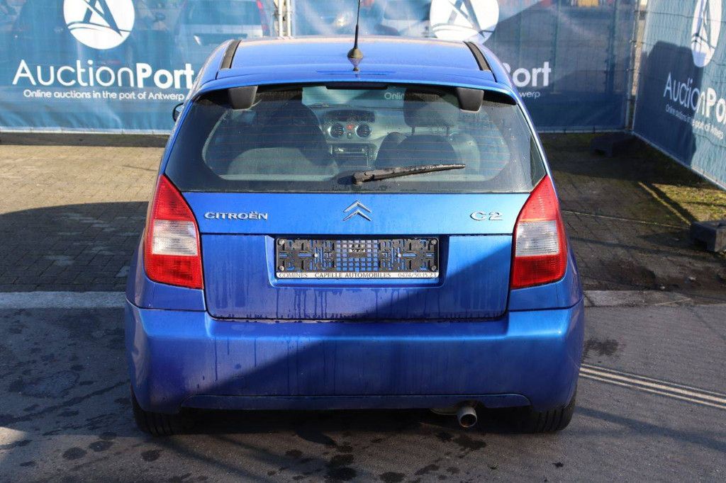 Passenger car Citroën C2 Petrol 73 hp 2008 (Margin)