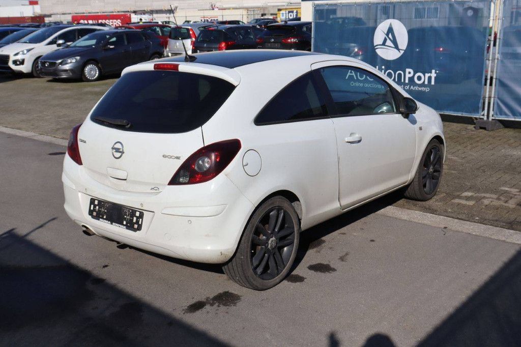 Passenger car Opel Corsa Petrol 65 hp 2012 (Margin)