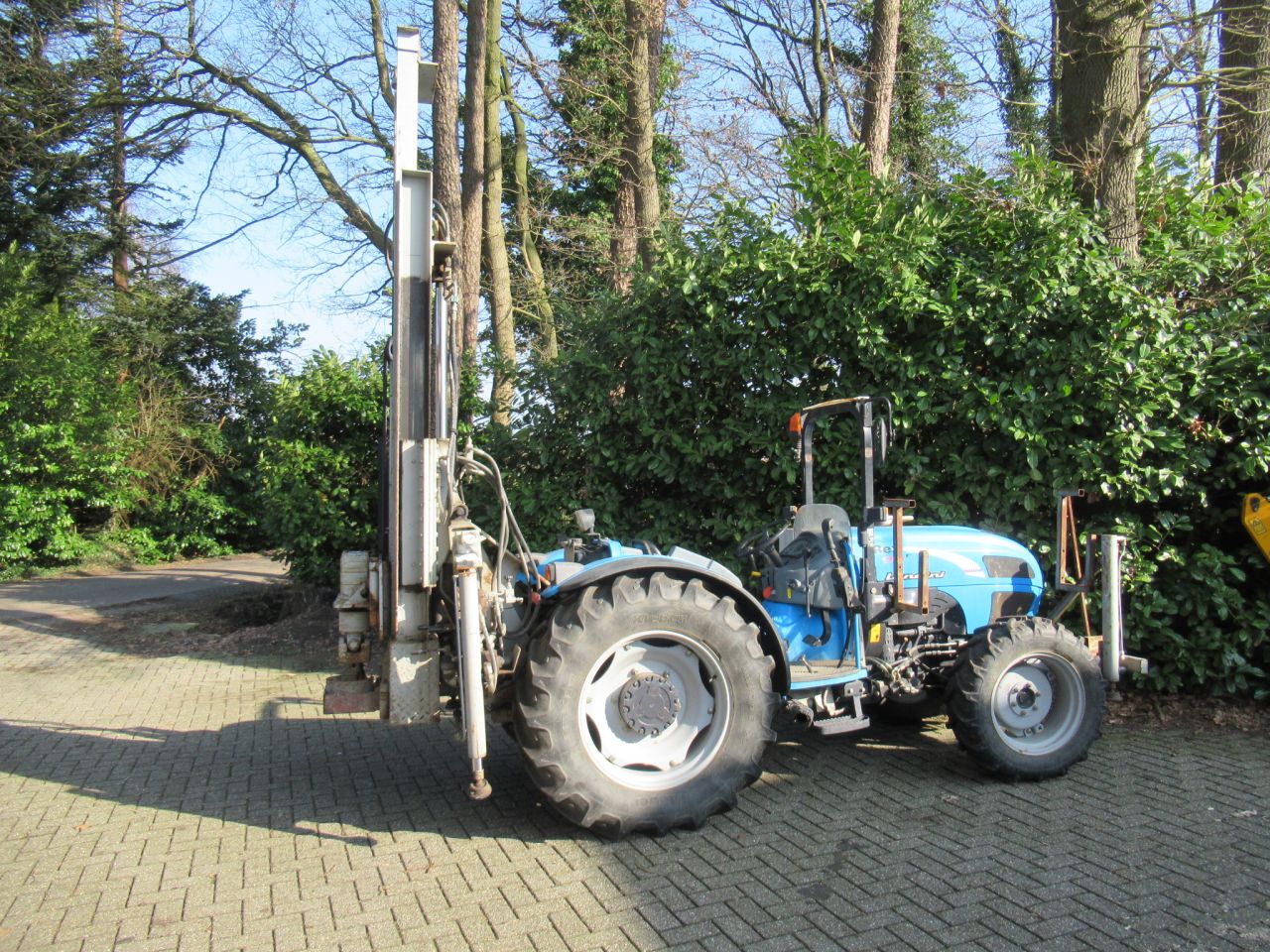 LANDINI REX 95 F 4X4 TRACTOR MET GRONDBOOR/WATERBOOR