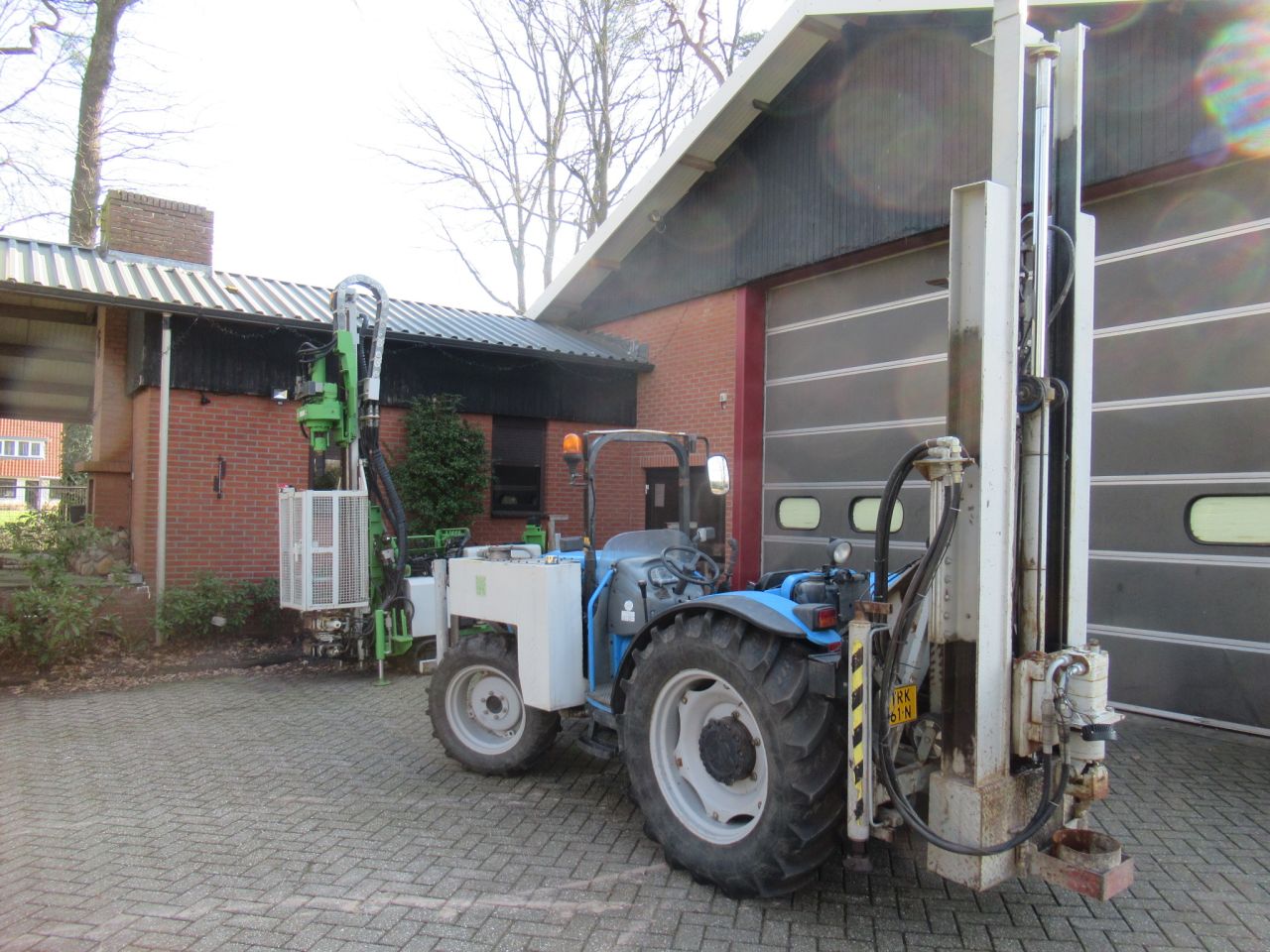 LANDINI REX 95 F 4X4 TRACTOR MET GRONDBOOR/WATERBOOR