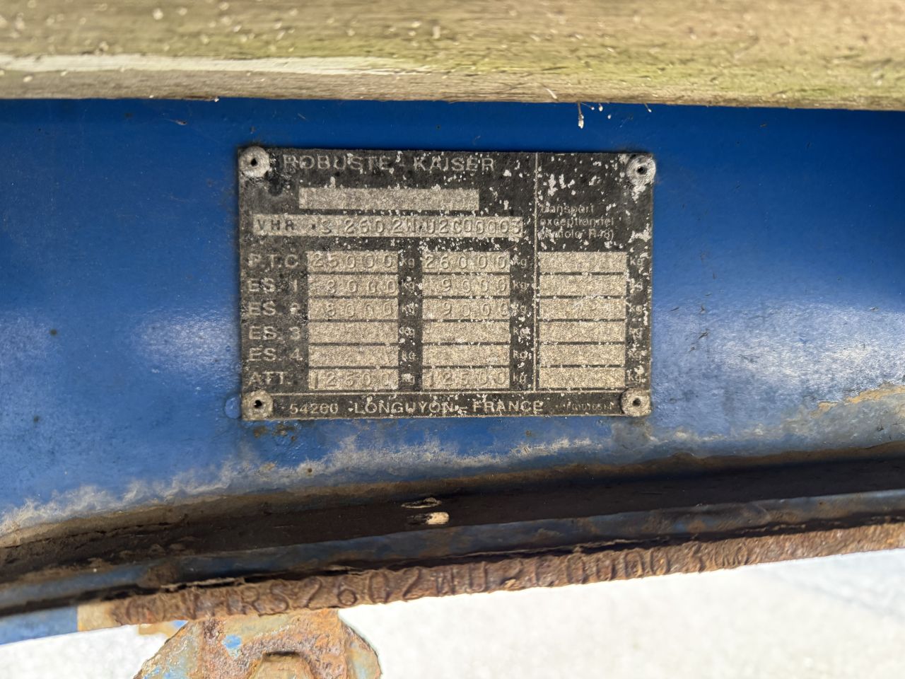 2x Robuste Kaiser plateau's