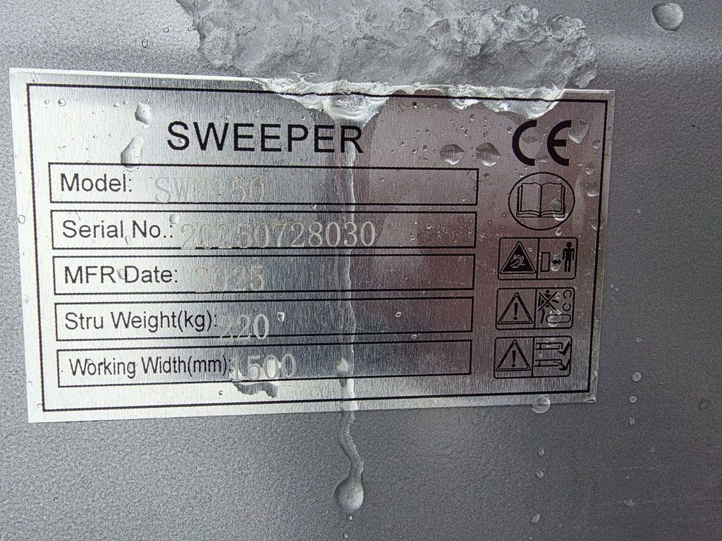 SmartSweep Sweeper 150 veegmachine heftruck tractor euroaansluiting