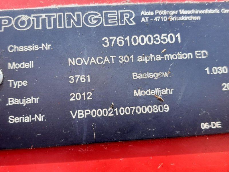 Pöttinger Alphamotion 301 ED