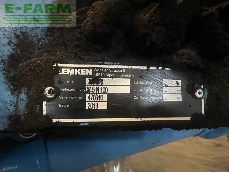 Lemken juwel 8 v 5n 100