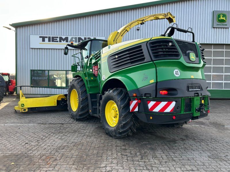 John Deere 9600 mit Kemper 475 Plus