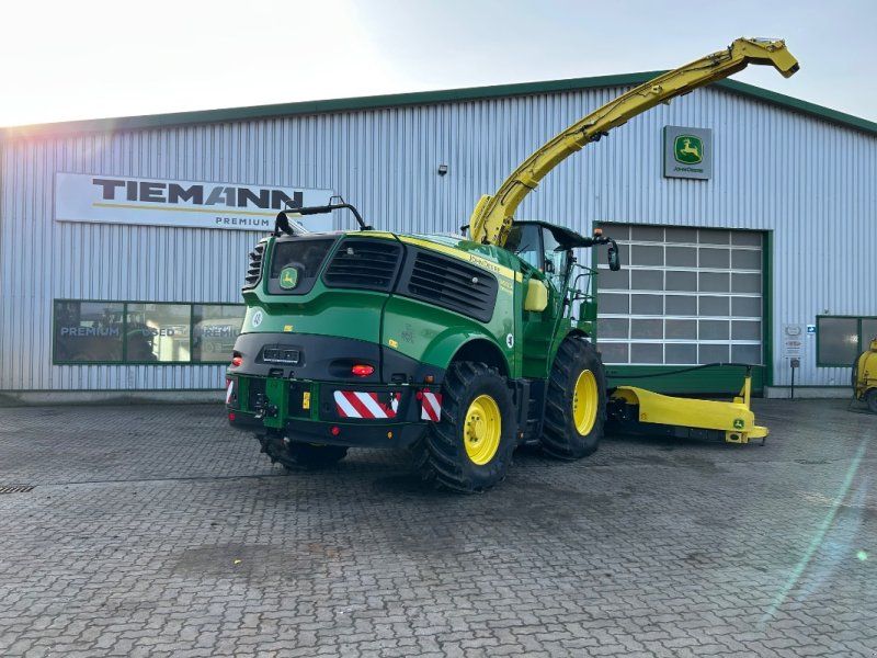 John Deere 9600 mit Kemper 475 Plus