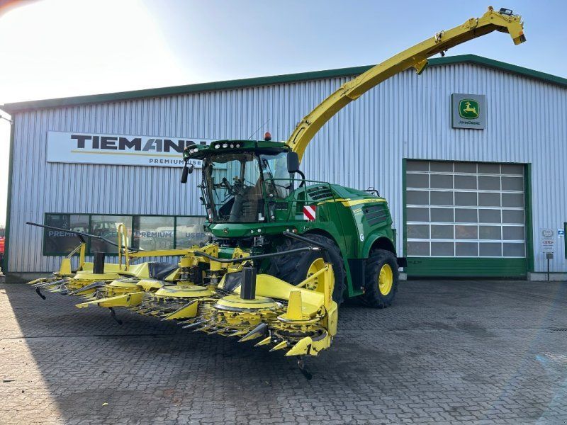 John Deere 8500 mit Kemper 475 Plus