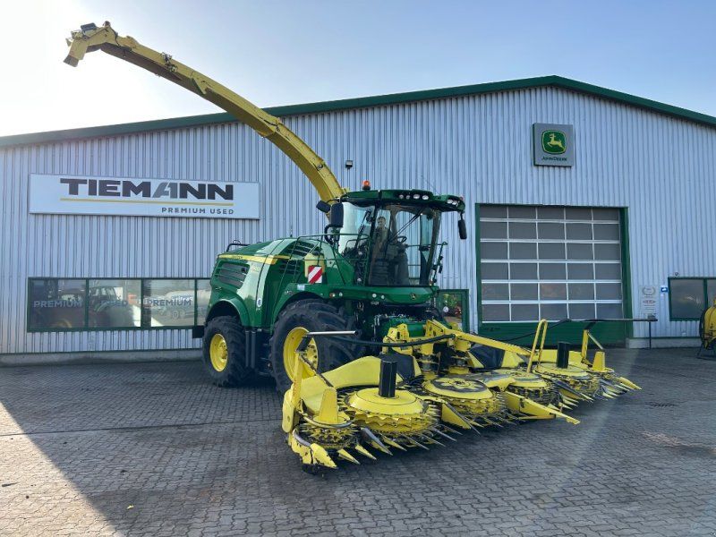 John Deere 8500 mit Kemper 475 Plus