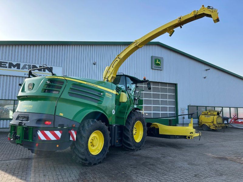 John Deere 8500 mit Kemper 475 Plus