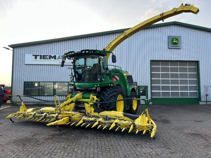 John Deere 8500 mit Kemper 375 Plus