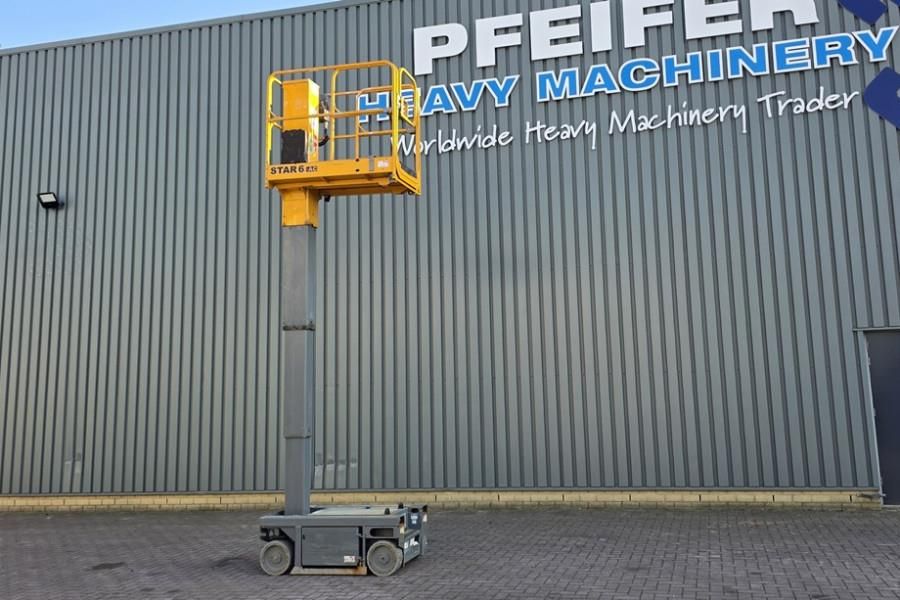 Haulotte STAR 6 Electric, Non Marking Tyres, 5.8m Working H