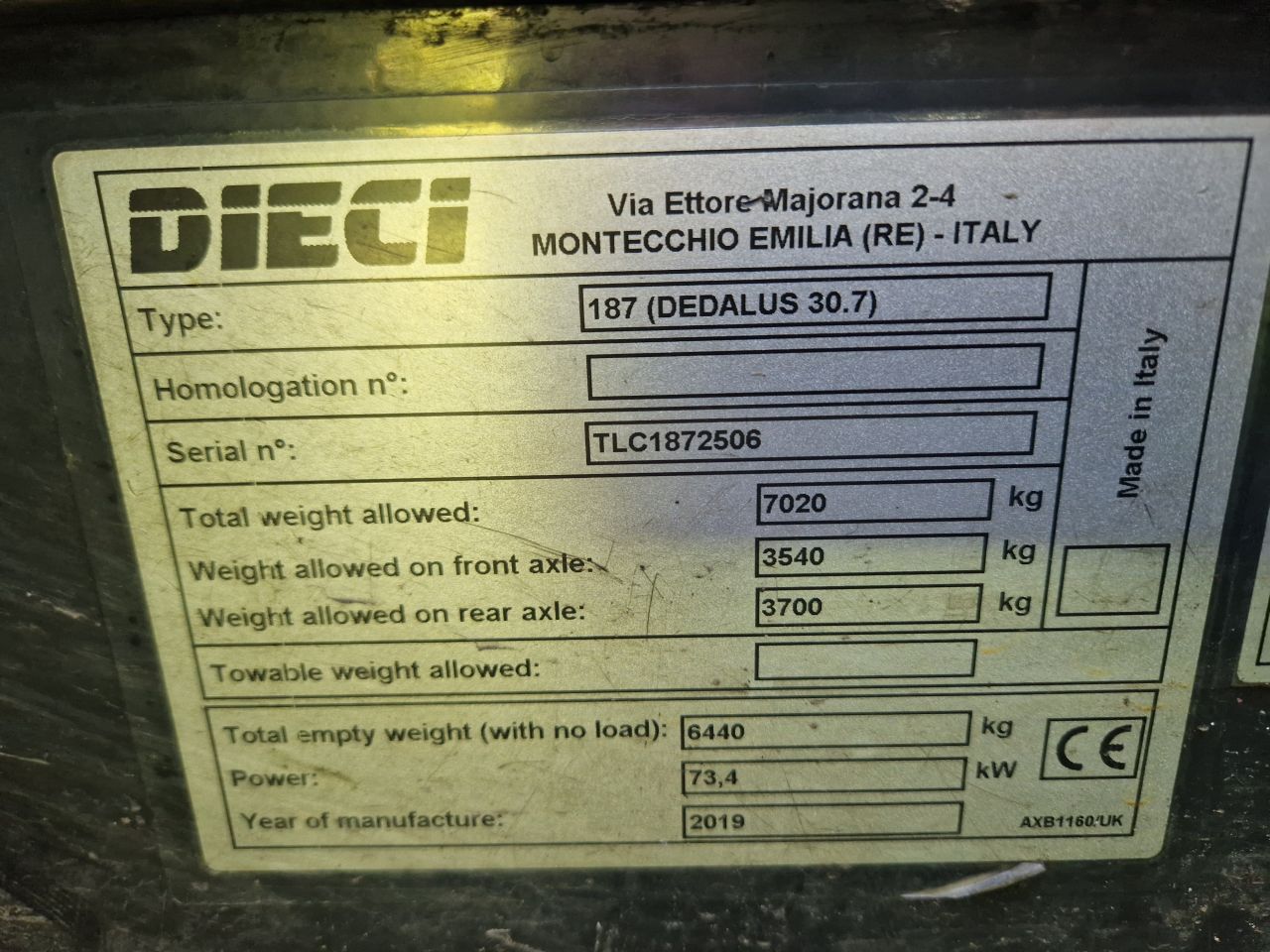 Verreiker dieci 30-7 4x4x4