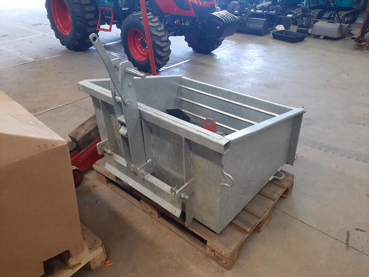 Trekkerbak grondbak kiepbak transportbak