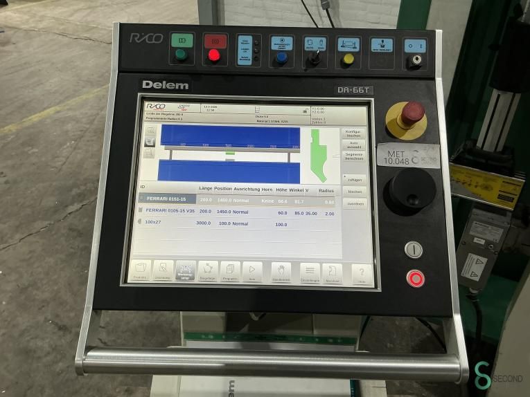 Abkantpressen RICO PRCB.30100 2016 Stunden 27