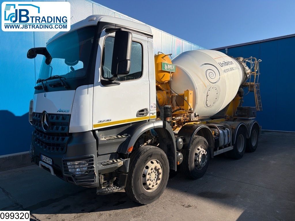 Mercedes Arocs 3236 EURO 6, 8x4 IMER 8,5m3