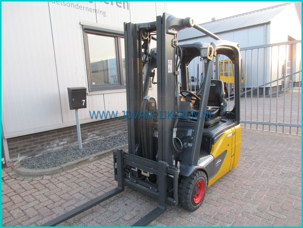 Linde E16C-02 2020 4523uur triplex4.65+shift+4x hydrauliek