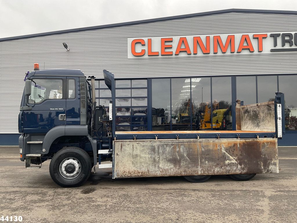 Man TGA 33.363 6x6 Kipper 12m³ Manual Full steel