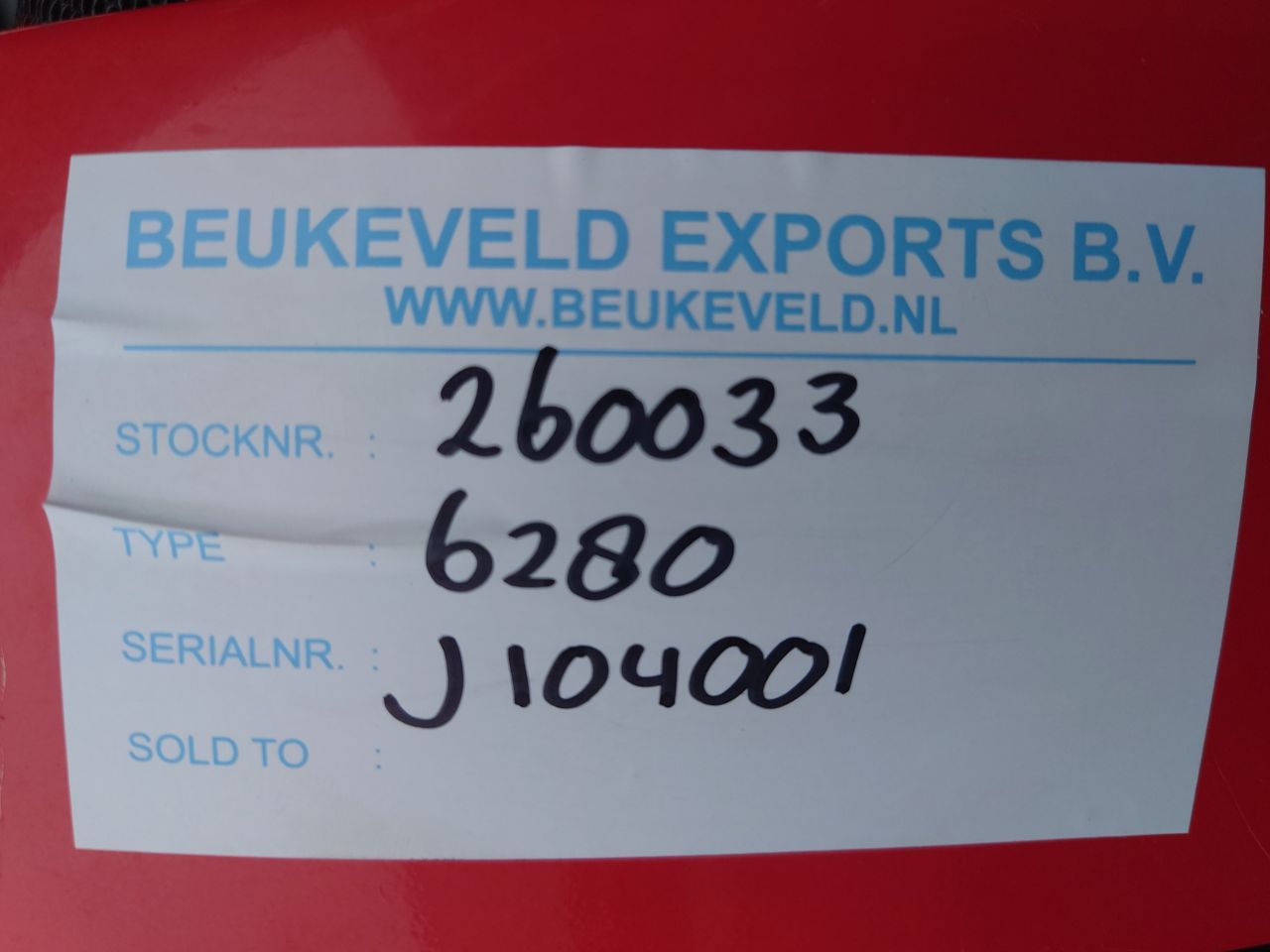 Massey Ferguson MF 6280 Dyna4 Power control