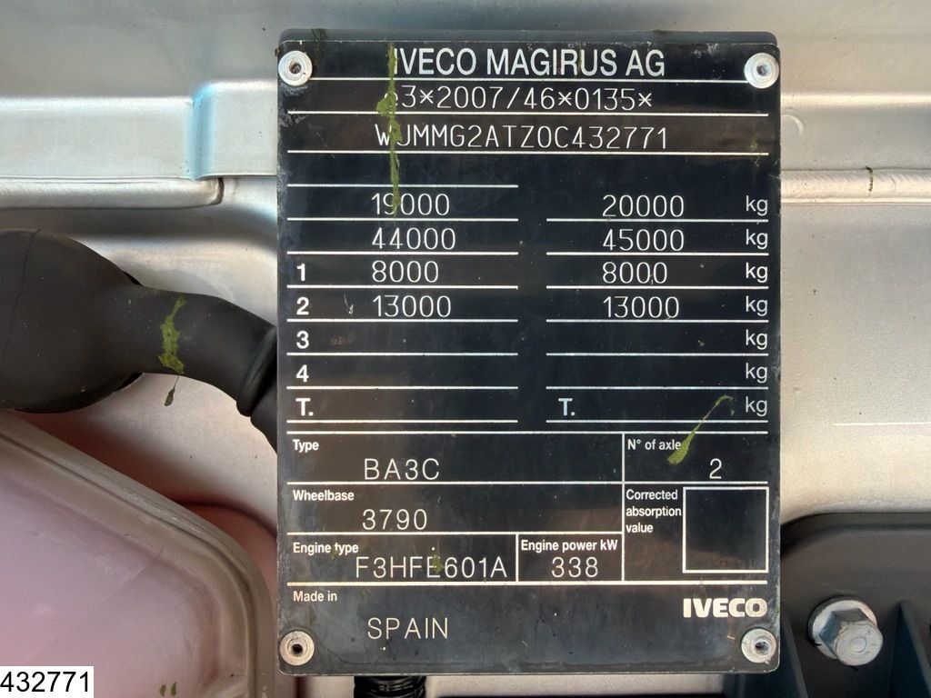 Iveco S way 460 EURO 6, Retarder