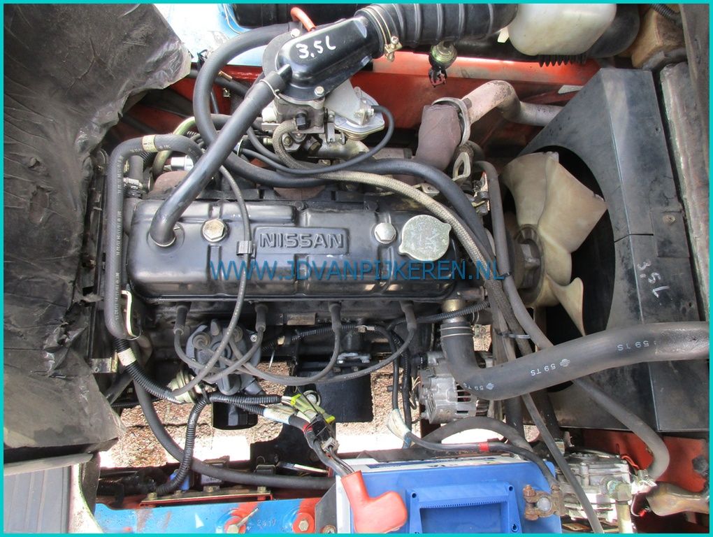 Nissan FGJ02A30U 3t 7696uur triplex4.75m+freelift+sideshift
