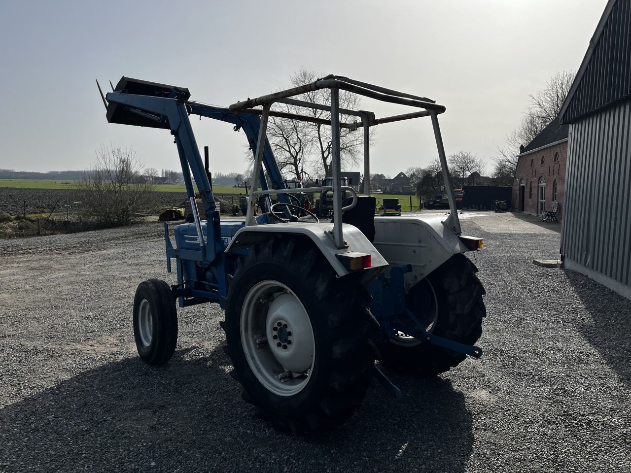Ford 3600 met voorlader MARGE
