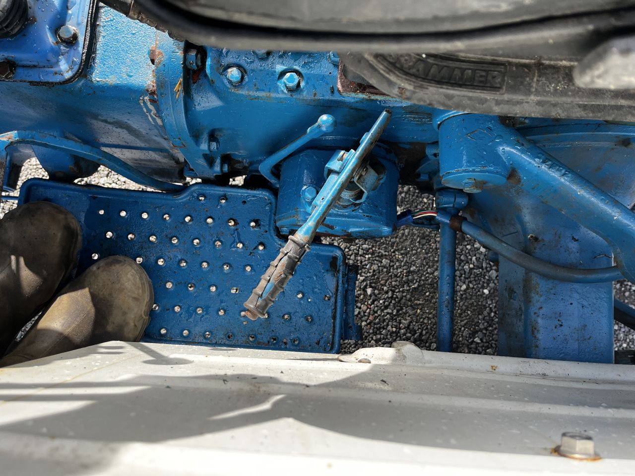 Ford 3600 met voorlader MARGE