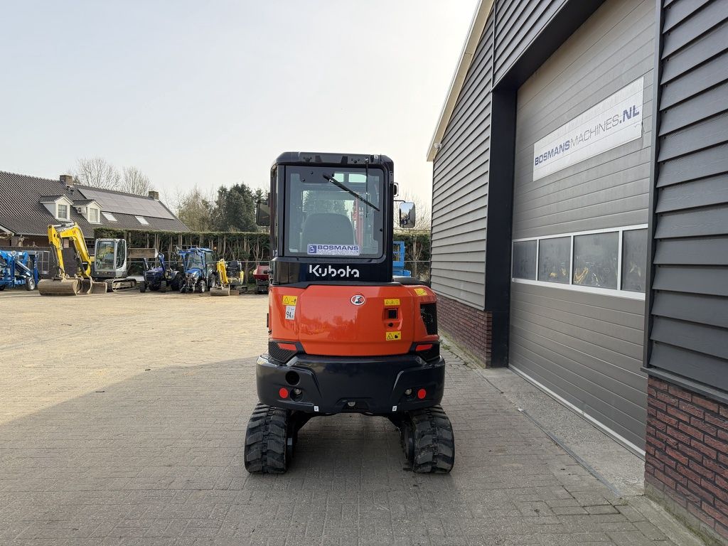 Kubota KX037 HI AIRCO minigraver NIEUW