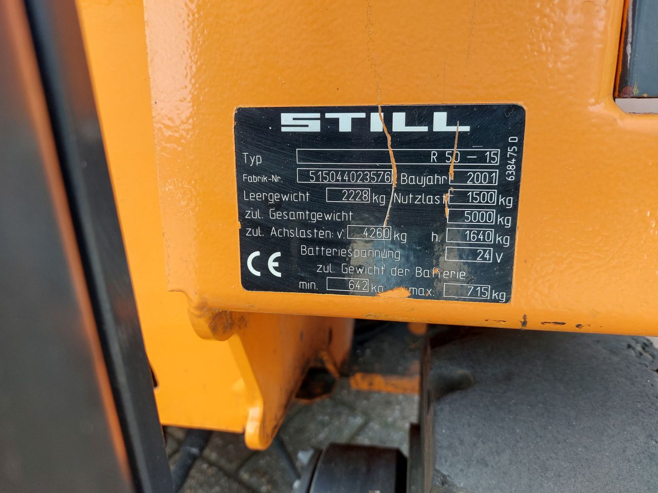 Still R50-15 triplex 500 cm sideshift