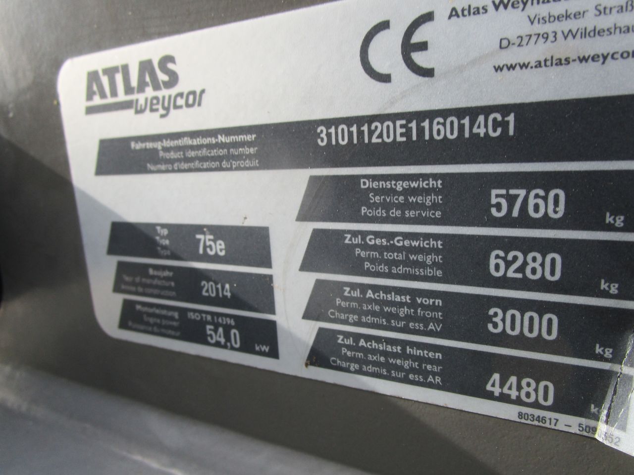 Atlas ar 75 3100 uren 2014