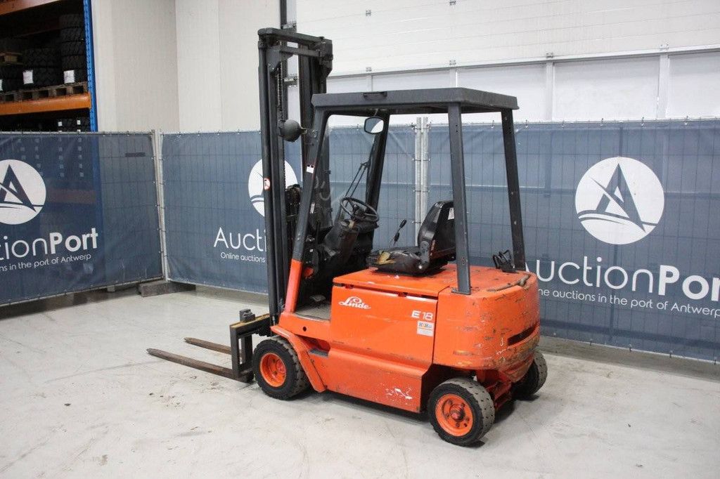 Forklift Linde E18P Electric 1800kg 5.3m 1996