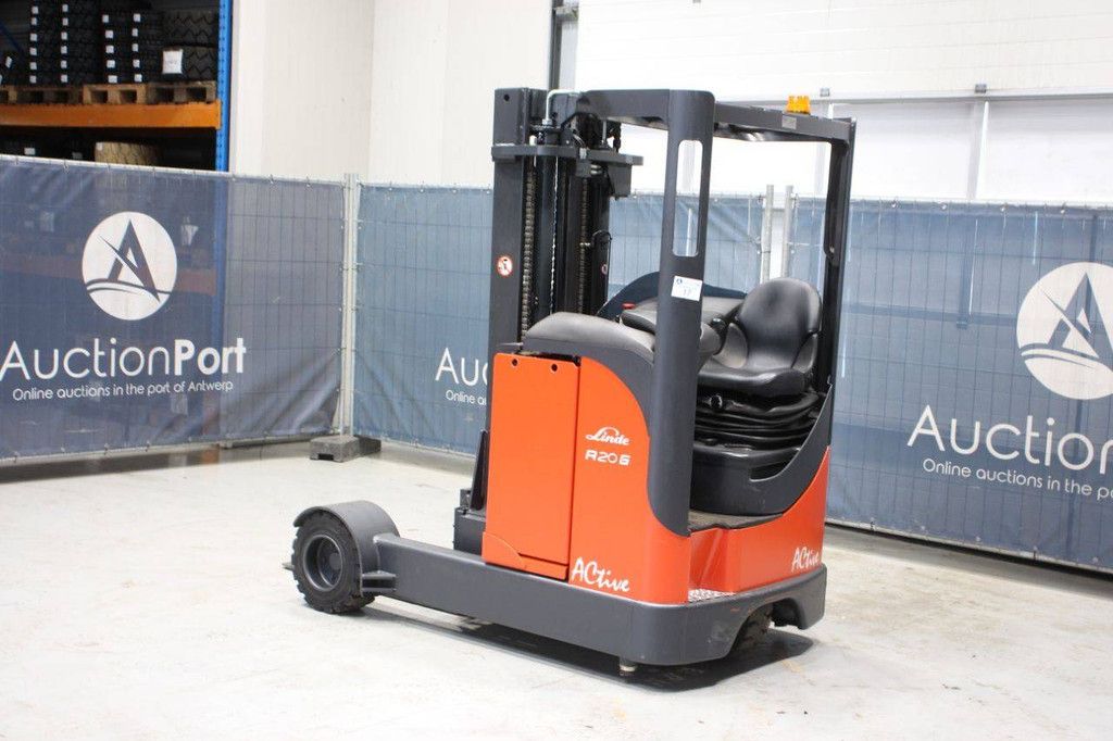 Schubmaststapler Linde R20G-03 Elektro 2000 kg 2010