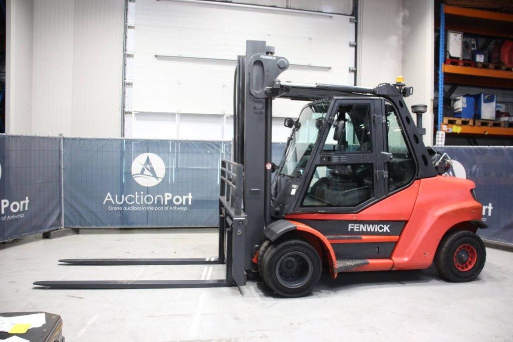 Fenwick-Linde H80T-02/900 LPG forklift 8000kg 3.81m 2014