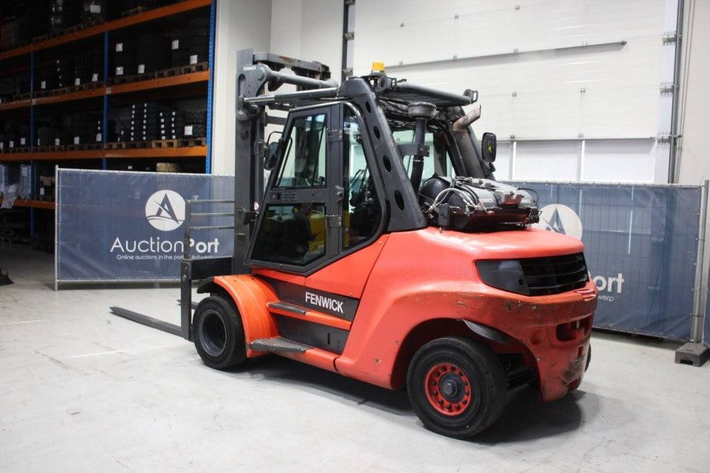 Fenwick-Linde H80T-02/900 LPG forklift 8000kg 3.81m 2014