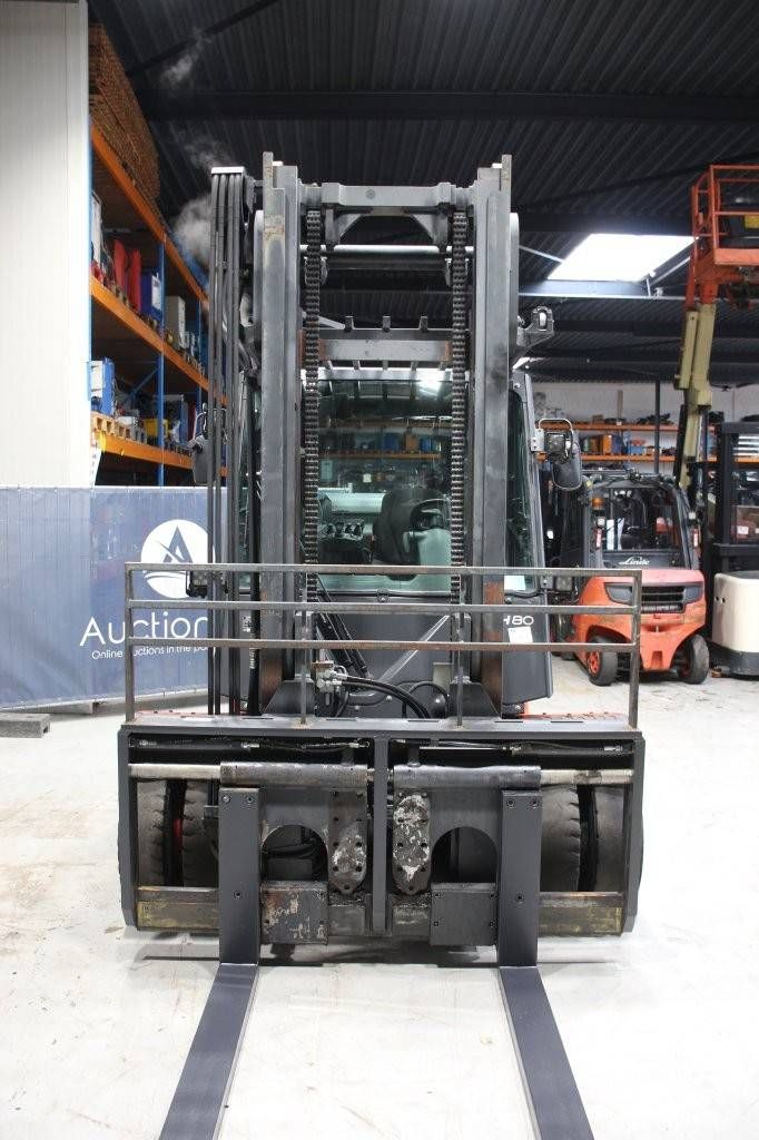 Fenwick-Linde H80T-02/900 LPG forklift 8000kg 3.81m 2014