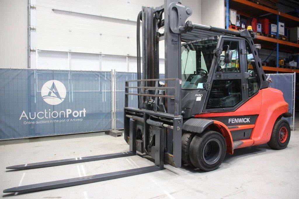 Fenwick-Linde H80T-02/900 LPG forklift 8000kg 3.81m 2014