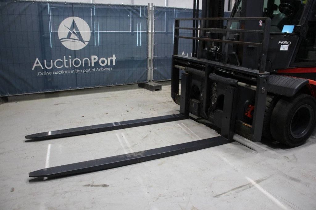 Fenwick-Linde H80T-02/900 LPG forklift 8000kg 3.81m 2014