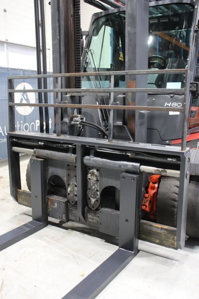 Fenwick-Linde H80T-02/900 LPG forklift 8000kg 3.81m 2014