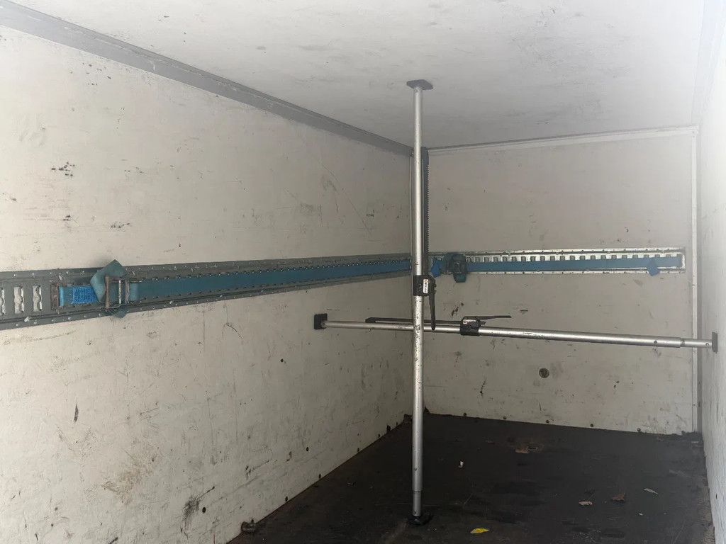 Verdonk Gesloten aanhanger met laadklep tandemasser