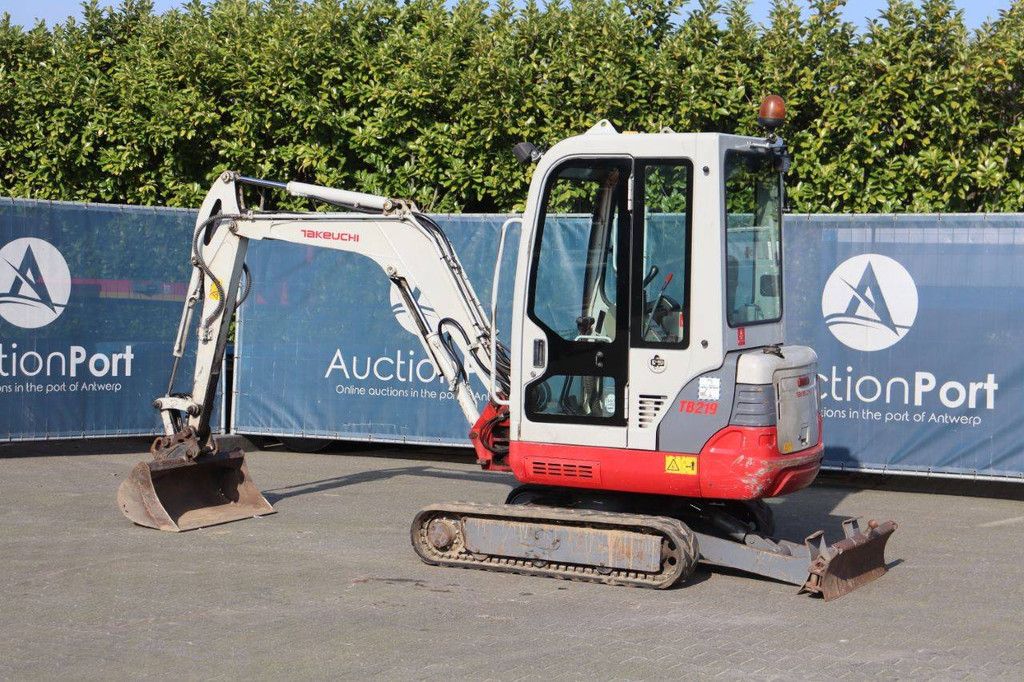 Minibagger Takeuchi TB219 Diesel 12kW 2012