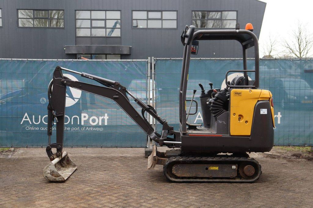 Minibagger Volvo EC15B Diesel 12kW 2017