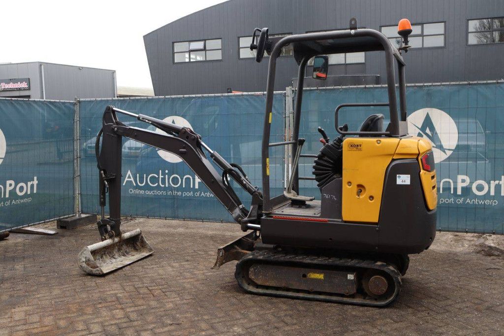 Minibagger Volvo EC15B Diesel 12kW 2017