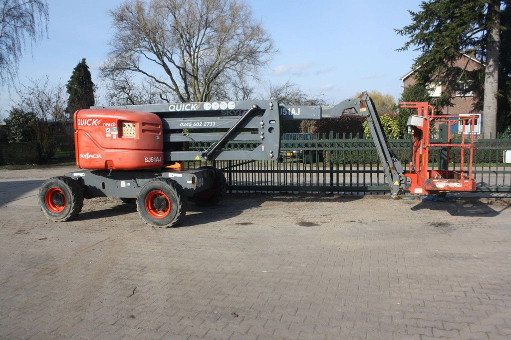 Skyjack SJ51AJ Diesel 17,6 m Gelenkteleskoparbeitsbühne 2016