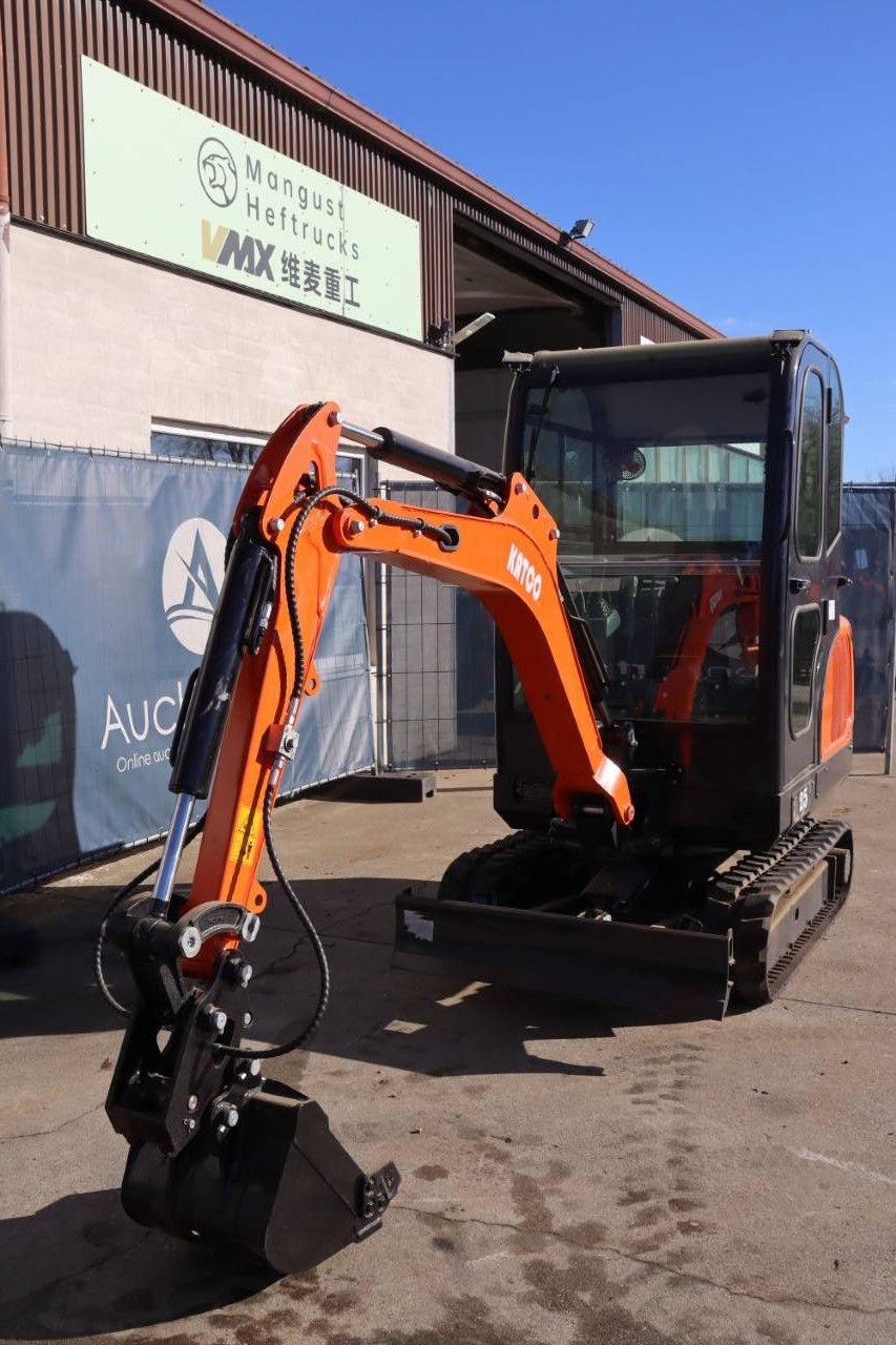 Rupsgraafmachine Katco 25 Diesel Nieuw